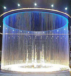 Cascate d'Acqua Artificiali a Filo, Decorazioni <span class=keywords><strong>da</strong></span> <span class=keywords><strong>Giardino</strong></span> con Effetto Acqua che Cade per <span class=keywords><strong>Fontane</strong></span> Decorative <span class=keywords><strong>da</strong></span> Esterno - Product Image 3