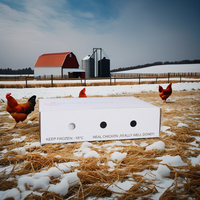 Boîte d'emballage d'expédition de poulet congelé en carton de papier kraft personnalisable pour la volaille pour le stockage et le transport de poulet