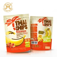 Sacs à chips personnalisés de qualité alimentaire, fabriqués en Chine, pour chips de banane, emballages de chips de pommes de terre, sacs à snacks imprimés sur mesure, film d'emballage.