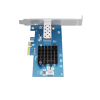 Carte réseau interne filaire 10G à 1 port SFP ouvert PCIe X4 Intel/82599EN/X520 pour serveur TXA309 Marque Neutre