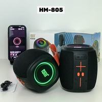 Mini Altavoz Inalámbrico Portátil de Alta Calidad, 10W RGB, para 5.3, Metálico, con USB, Ranura para Tarjeta TF, para Cine en Casa, Computadora, Teléfono Móvil