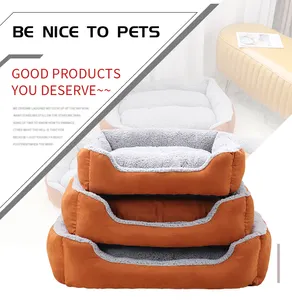 Large Calming dog cat plush pillow Foam blanket cooling Sponge cave orthopedicpet products orthopedic 2021 Pet supplies dog cat