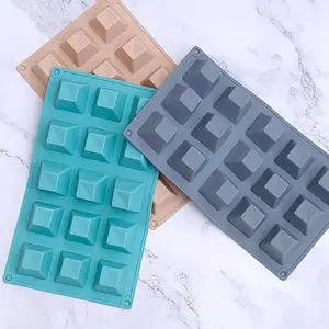 定制模具中国滴3d模具棒90 g迷你硅胶锥形面包模具/巧克力模具