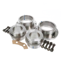 Accouplement d'engrenages 45 #   Accouplement rigide en acier au carbone traité thermiquement pour la construction – Service de personnalisation OEM