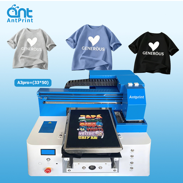 Multifunctional Dual Dtg Printer Diy Single Digital Custom Tshirt Printing Machine A3 Small Format Dtg Printers Machine Price