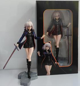 ฟิกเกอร์อนิเมะ <span class=keywords><strong>Fate</strong></span> Stay Night แบล็ค อัลเตอร์ ขนาด 24 ซม. พร้อมดาบคาตานะ วัสดุ PVC ของสะสม ตุ๊กตา ของเล่น - Product Image 1