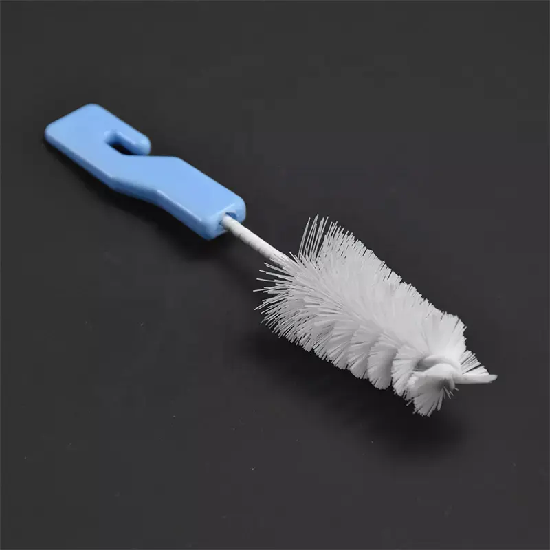 customized size glass bottle hand cleaning brush