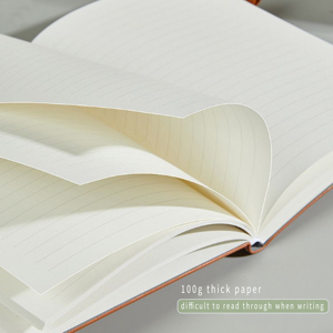 Tối Giản A5 Máy Tính Xách Tay Với Da Và Giấy Bìa Di Động Kinh Doanh Văn Phòng Nghiên Cứu Có Thể In Logo Quà Tặng Khuyến Mãi - Product Image 4