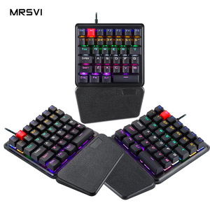 Manufactory Price 35 Keys <strong>Keyboard</strong> ABS Mechanical Ergonomic Wired rainbow <strong>Racing</strong> Lantern Waterproof Gaming K106 <strong>Keyboards</strong> - Product Image 2