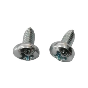 Metric Pan Head 304 Stainless Steel <b>Screws</b> Coarse Thread Zinc Plated Class 8.8 Fasteners - Product Image 2