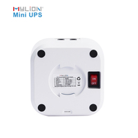 MU05 12V DC UPS Batería de litio 5A Monofásico para cámaras de seguridad CCTV Enrutadores WiFi e iluminación LED de respaldo