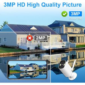 Telecamera di Sicurezza Esterna Antela 2K Wi-Fi con Visione Notturna a Colori, Impermeabile IP66, Audio Bidirezionale e Scheda di Memoria - Product Image 2