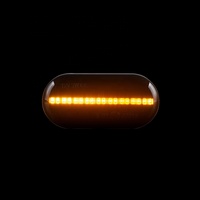Marqueur latéral LED 2 pièces pour Renault Clio1 Clio2 Kangoo Laguna Megane Twingo Cear/objectif fumé