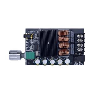 บอร์ดสเตอริโอแอมพลิฟายเออร์ดิจิทัล1002 502L ZK-1002L TPA3116 502C กำลังสูง <span class=keywords><strong>BT</strong></span> <span class=keywords><strong>5.0</strong></span> - Product Image 1