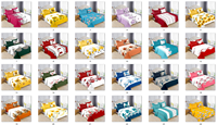 Lot de 6 draps en polyester pour lits Queen et King Size avec 4 taies d'oreiller pour les magasins de liquidation
