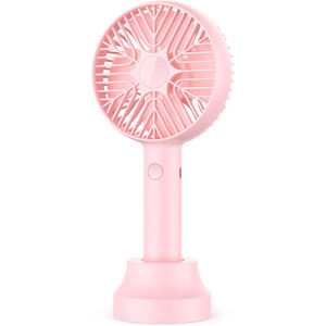 Ventilador de Mano Recargable Mini, Precio de Fábrica, Ventilador Portátil Mini con Soporte para Teléfono - Product Image 1