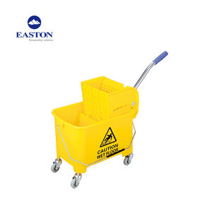 Chariot de ménage, chariots de nettoyage pour hôtel, 36L, fournitures hôtelières en plastique, chariot de nettoyage pour le ménage - Product Image 2