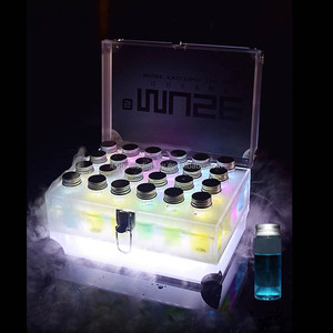 <span class=keywords><strong>Valigetta</strong></span> Espositiva per Abbigliamento Personalizzata con 3 Scomparti, in <span class=keywords><strong>Plastica</strong></span> <span class=keywords><strong>Trasparente</strong></span> con Rivestimento UV, Illuminazione LED Colorata, Facile Montaggio - Product Image 6