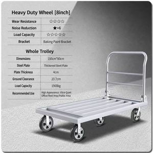 <span class=keywords><strong>Carro</strong></span> de Transporte <span class=keywords><strong>Plegable</strong></span> de 5 <span class=keywords><strong>Ruedas</strong></span>, Resistente, Portátil, OEM, Carretilla de Compras, <span class=keywords><strong>Carro</strong></span> Multiusos - Product Image 2