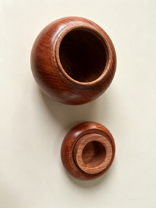 Kotak penyimpanan abu hewan peliharaan ramah lingkungan modern berukuran kecil dari kayu rosewood untuk kucing dan anjing, dengan logo yang dapat dikustomisasi. - Product Image 3