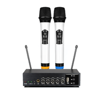 Microphone de karaoké pour téléviseur domestique avec réglage de la réverbération, microphone Bluetooth pour utilisation sans fil en KTV