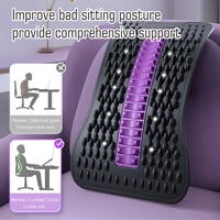 Planche de décompression lombaire ajustable personnalisée pour soulager les douleurs du bas du dos et exercices de stretching dorsal