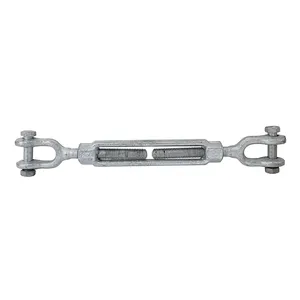 Din1480 Marine Galvanized Drop Forged M25 Clevis Jaw And Jaw Turnbuckle M20 Turnbuckles