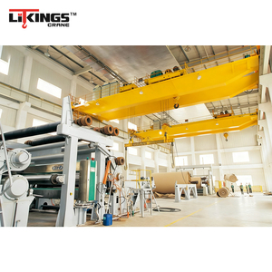 Grúa Puente de Doble Viga con Control PLC para la Industria de la Construcción, Grúa Aérea de Doble Viga Accionada por Motor - Product Image 1