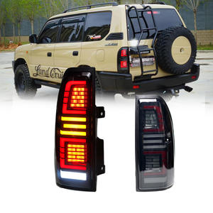 Nuevo Conjunto de Luces Traseras LED para Land Cruiser Prado 3400 FJ90 LC90 LC95 Modelos 1996-2002, Luces Traseras Modificadas, Freno y Estacionamiento - Product Image 1