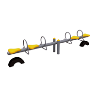 Balançoire à ressort double siège de haute qualité et durable pour enfants, jeux de parc de loisirs pour enfants