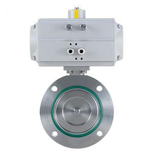 Vanne à vide haute pression à commande pneumatique de type ISO-F DN40-DN300 LY-GIQ, garantissant des performances optimales en applications sous vide. - Product Image 4