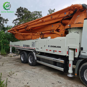 Camión bomba de hormigón Zoomlion 47m usado con motor diésel central, gran cantidad a la venta - Product Image 5