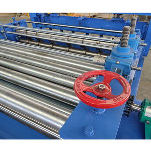 स्वचालित धातु कोइल स्लेट मशीन धातु शीट लेटिंग मशीन लाइन - Product Image 3