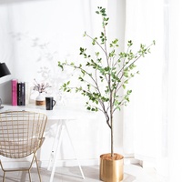 Arbre de camélia artificiel 160-210 cm, plante verte en pot artificielle pour la décoration intérieure et extérieure