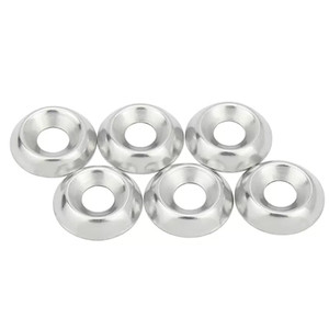 Nhà Máy Cung Cấp Chất Lượng Cao 304 Carbon Thép Fisheye Máy Giặt Chìm Miếng Đệm Kẽm Mạ Hình Nón Đầu Máy Giặt - Product Image 3