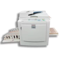 Pour Ricoh DX3443 duplicateur numérique A3 tout-en-un imprimante à jet d'encre haute vitesse 130ppm avec papier coloré utilisé mais remis à neuf
