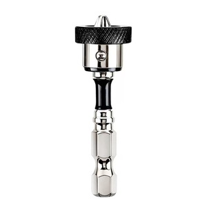 Guest Quality Phillips <b>Screwdriver</b> Bit Chrome Finish Strong Magnetic Positioner For Construction And Diy Use - Product Image 1