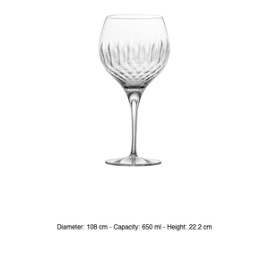 Luigi Bormioli Diamante <b>Gin</b> <b>Glass</b> 65 cl H 22.2 cm Ø 10 cm - Product Image 3
