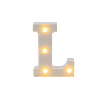 Englische Buchstaben Nummer passt Form Licht Nachtlicht Hochzeit/Geburtstags feier Batterie betriebene Weihnachts lampe LED <span class=keywords><strong>Letter</strong></span> Lights