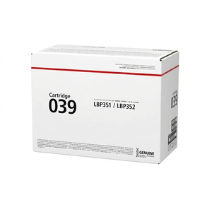 Cartucho de Tóner Negro Original CRG 039, Repuesto Compatible para Impresora Láser, Alto Rendimiento, Texto Nítido, Impresiones Claras y Confiables - Product Image 1