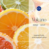 Capri Blue Volcano Geurkaarsen Luxe Glazen Kaarsen in een Pot voor Thuis, Geurend met Tropisch Fruit, Sojawas, 19 oz