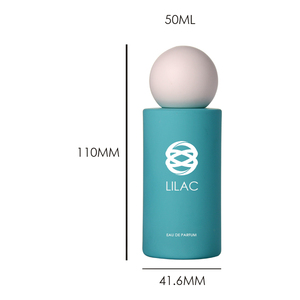 <span class=keywords><strong>Set</strong></span> di Flaconi <span class=keywords><strong>per</strong></span> Profumo Cilindrici Opachi da 50ML, Colore Rosa e Marrone, Tappo Sferico, Logo Personalizzato del Marchio - Product Image 6