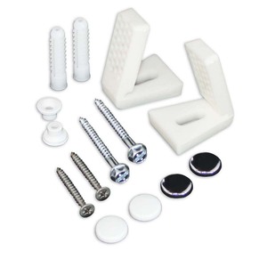 Set di Accessori per Bagno di Alta Qualità Tipo Orizzontale 'L', Kit di Fissaggio Premium per Bagni - Product Image 1