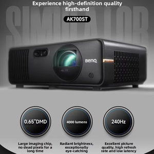 Proyector Láser de Tiro Corto <span class=keywords><strong>BenQ</strong></span> AK700ST 2026, 4000 Lúmenes, 4K UHD DLP 3D, 16:9, 240Hz, HDR, Compatible con 8K, Pantalla Grande de 150 Pulgadas, Cine en Casa - Product Image 1