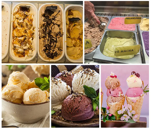 商業用自動ジェラートアイスクリームマシン3つの味ソフトレストラン高コンプレッサーモーター - Product Image 3