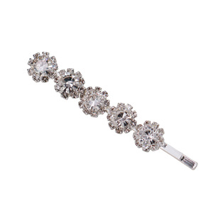 Ensemble de pinces à cheveux en strass, barrettes décorées de cristaux argentés et dorés pour un usage quotidien, accessoires pour cheveux pour femmes - Product Image 3