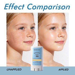 Protector Solar Mineral Natural Suave <span class=keywords><strong>para</strong></span> Niños <span class=keywords><strong>en</strong></span> Barra, Tamaño Viaje, Marca Privada, SPF 50, Larga Duración, Protector Solar Facial y Corporal Personalizado - Product Image 6