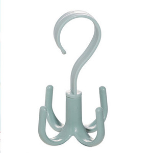 Multifunctional Clothing Organizer Hooks Plastic <b>Wardrobe</b> <b>Hanging</b> Closet Storage Rack For Ties Belts Scarves 10 Pcs - Product Image 5
