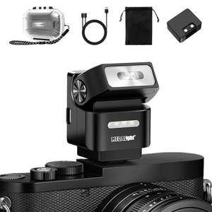 Medalight GN12 Mini Cámara Flash Speedlite con luz de relleno de luz LED para Canon Fuji para Sony para <span class=keywords><strong>Nikon</strong></span> - Product Image 3