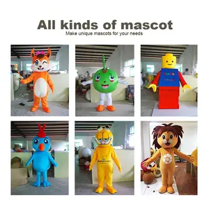 Custom Doll Design Cartoon Mascot 3D Proofing Bubble Carving Company Logo Mascot Doll Animation Costume Props Production